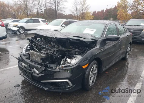 2021 Honda Civic Lx z USA, uszkodzony, nr VIN 2HGFC2F64MH555156